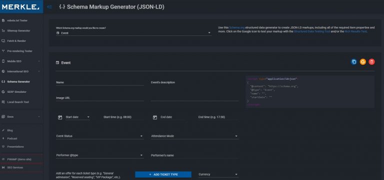 markup generator