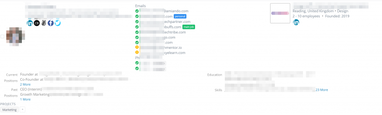 salesql screenshot
