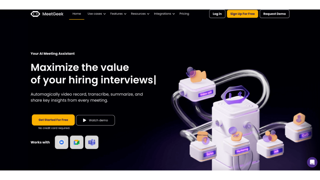 MeetGeek Screenshot
