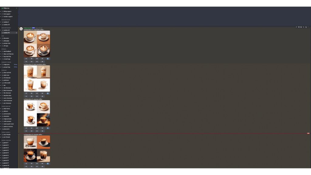 Produktiver mit Midjourney arbeiten – Permutation Prompt