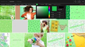 Alle Tools 73 Everypixel Filteransicht Grün