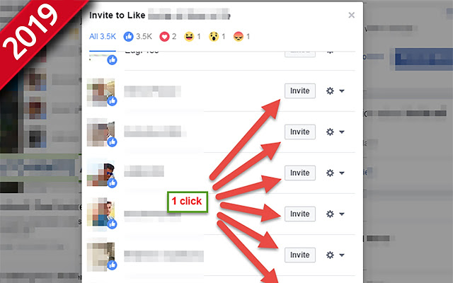 Invite Post Likers Screenshot