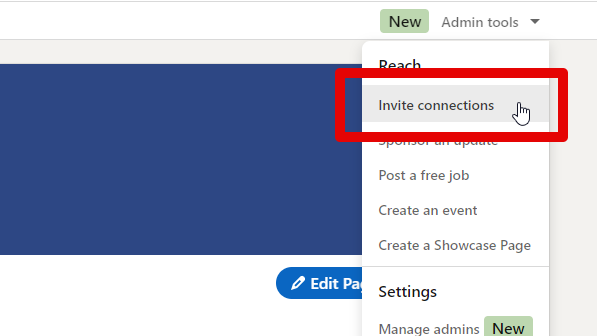 LinkedIn filter for company invitations 1