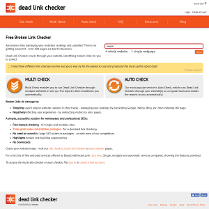 SEO Tools 24 deadlinkchecker.com-Screenshot