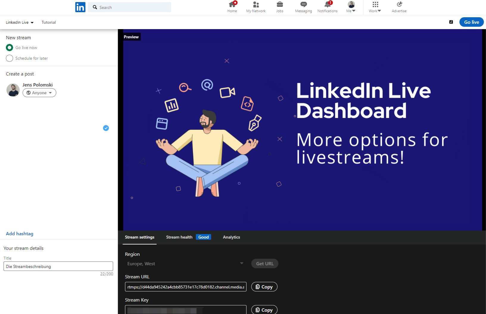 linkedin live launch