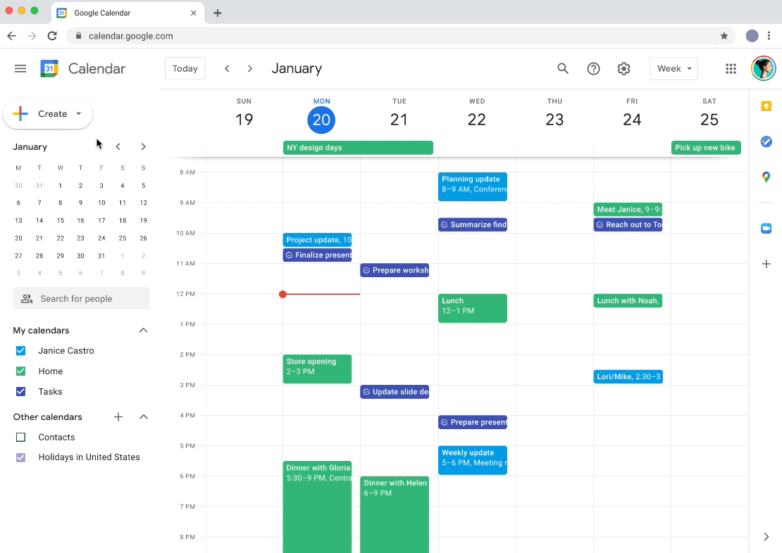 Google Kalender mit Calendly Funktion 1