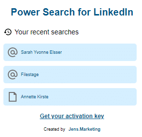 Power Search LinkedIn 5
