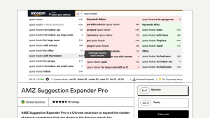 AMZ Suggestion Expander Pro Screenshot