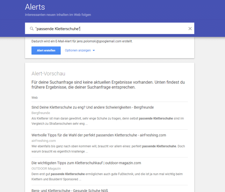 10 Google Alerts Tricks, die du kennen solltest 5