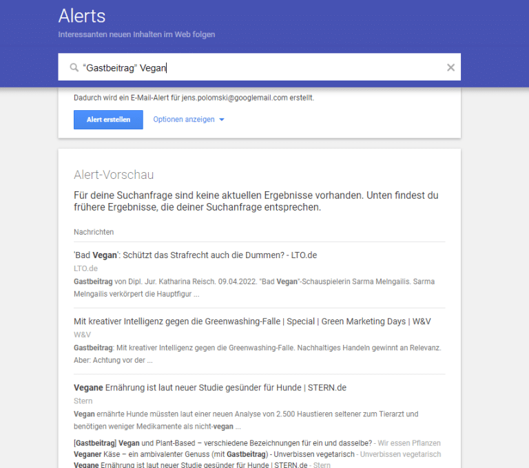 10 Google Alerts Tricks, die du kennen solltest 6