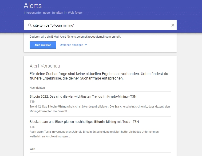 10 Google Alerts Tricks, die du kennen solltest 7