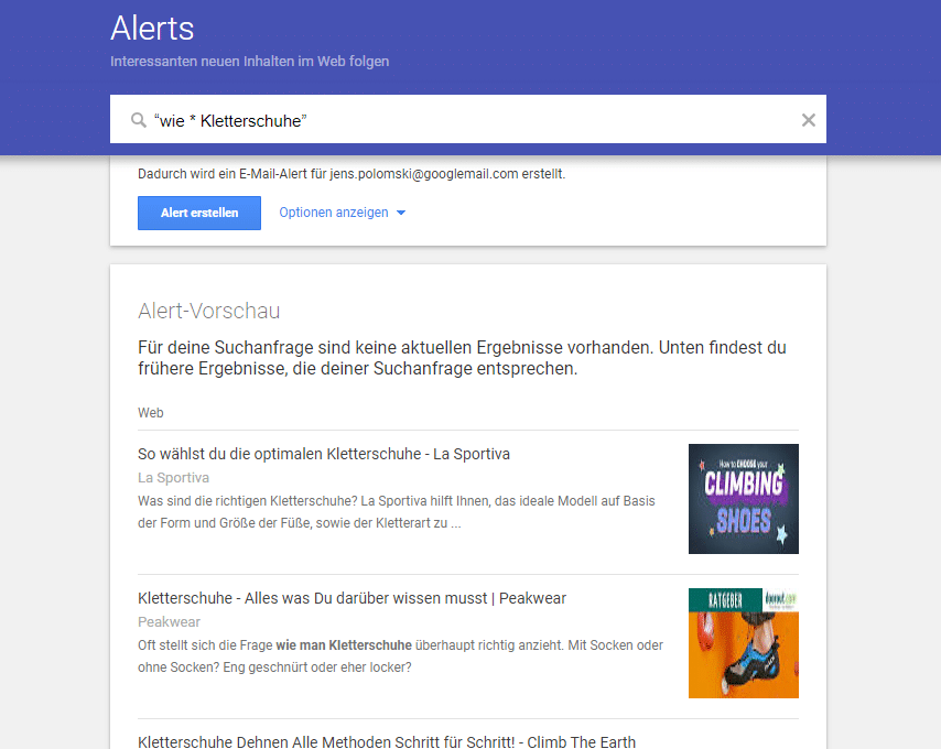 10 Google Alerts Tricks, die du kennen solltest 9