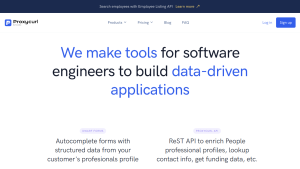 Proxycurl Screenshot