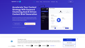 Marketing Tool Kategorien 1 Keywordinsights Screenshot