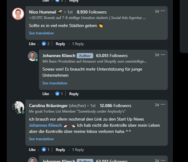 Follower Insights für LinkedIn Chrome Plugin 8