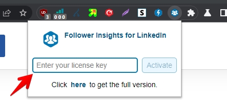 Follower Insights für LinkedIn Chrome Plugin 22