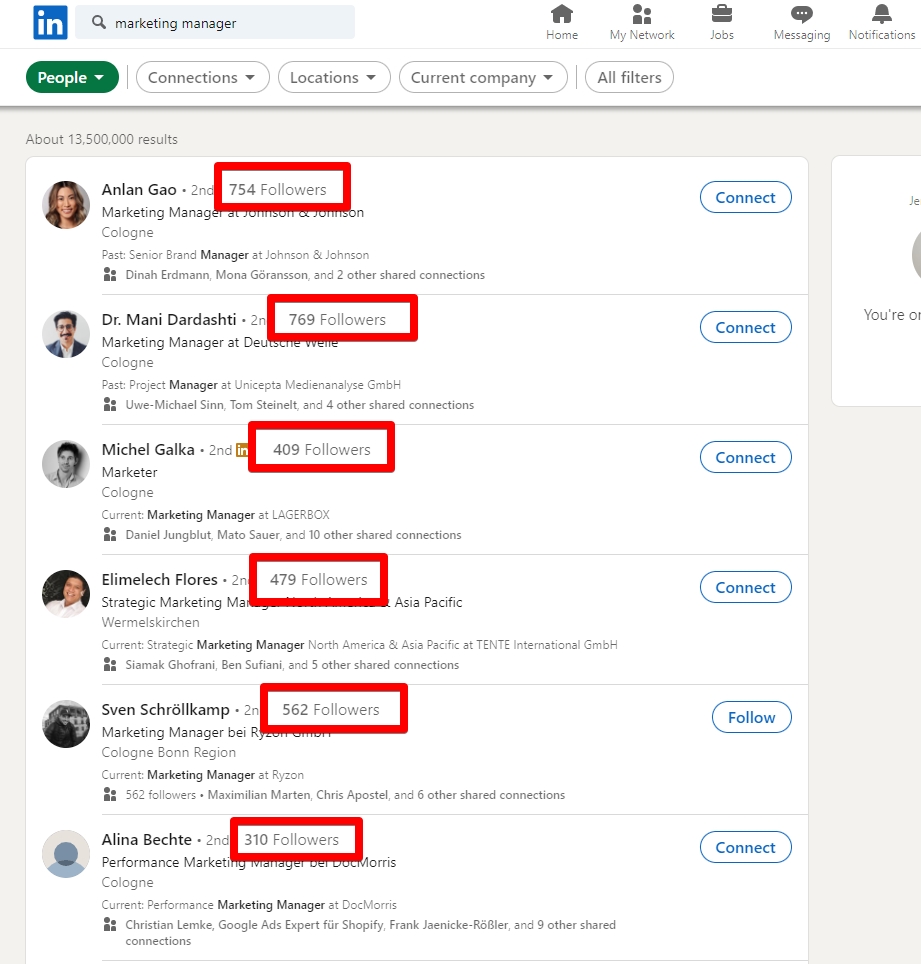 Follower Insights for LinkedIn Chrome Plugin 8