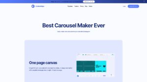 LinkedIn Carousel Maker Screenshot
