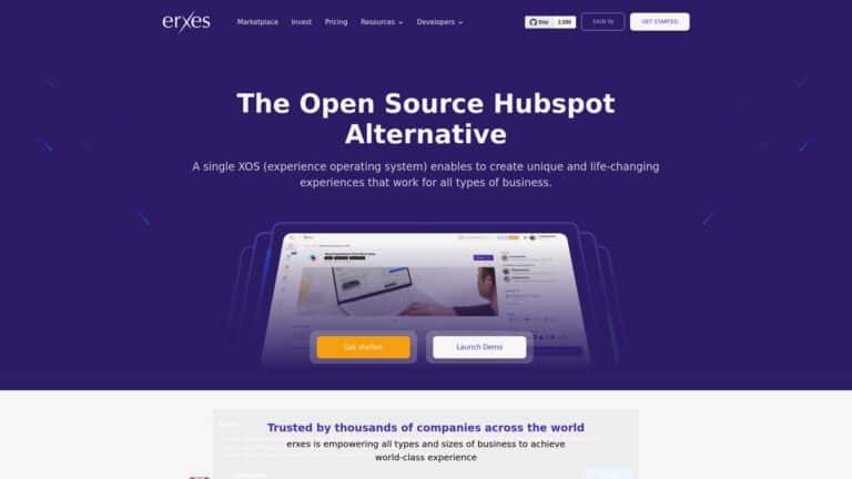 erxes - open source hubspot alternative Screenshot