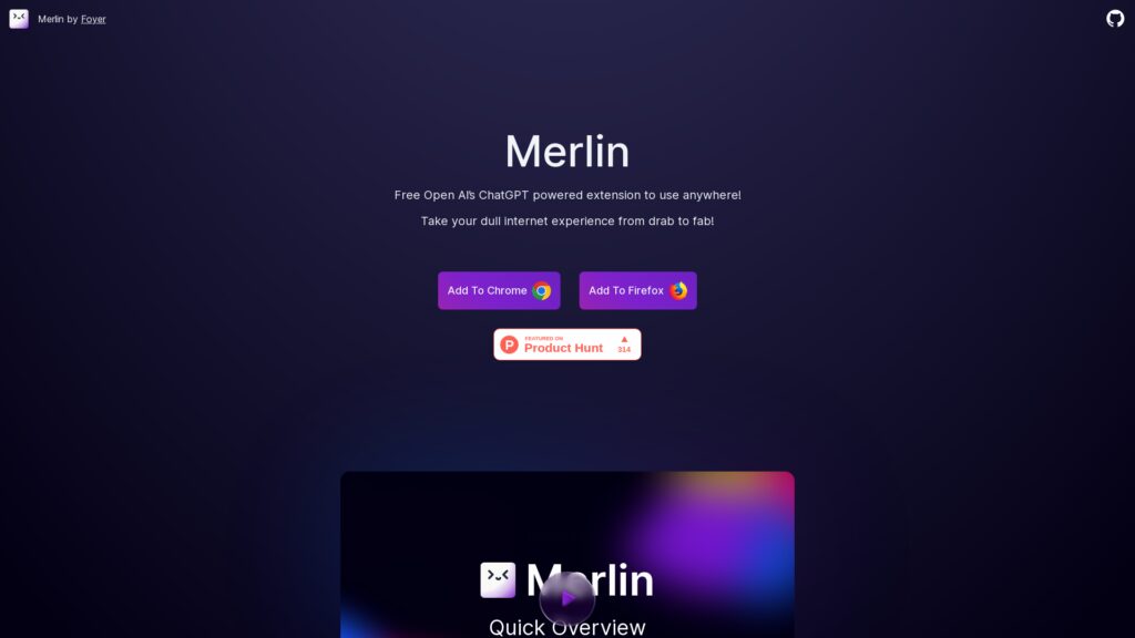 Merlin Screenshot