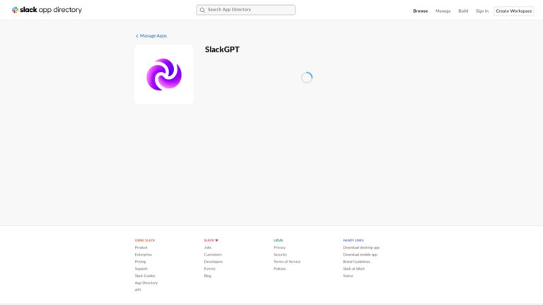 SlackGPT Screenshot