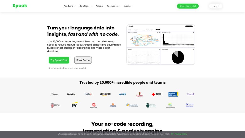 Speak AI Screenshot