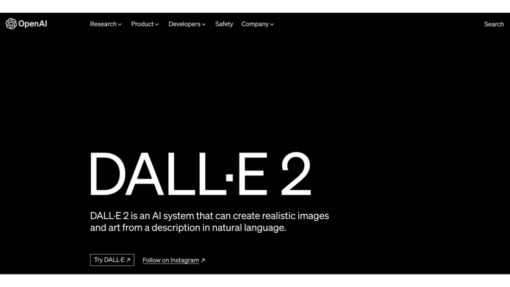 Dall-E 2 Screenshot