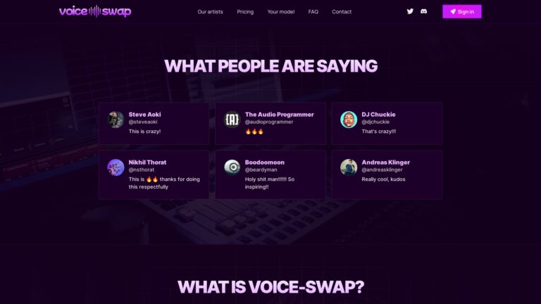 Voice-Swap Screenshot