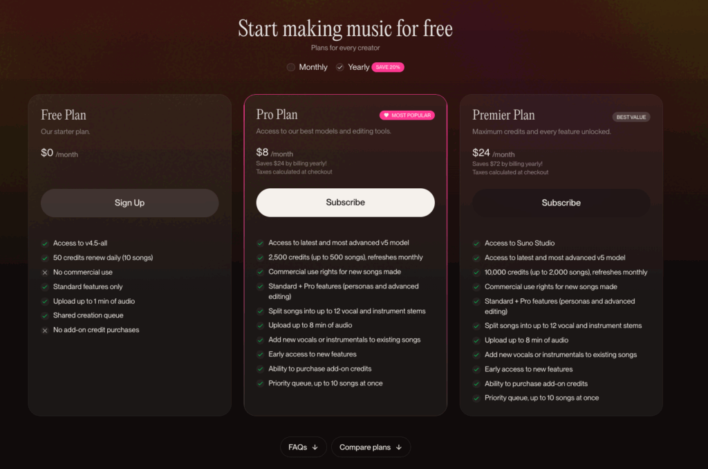 Suno AI - Musik und Gesang mit KI generieren 10