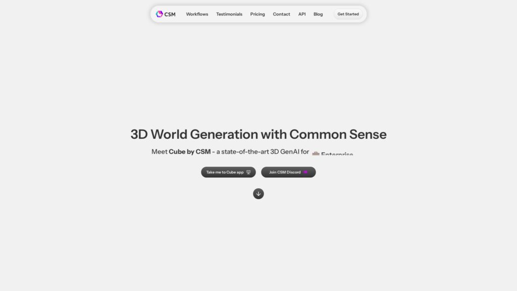 CSM AI für 3D Objekte Screenshot