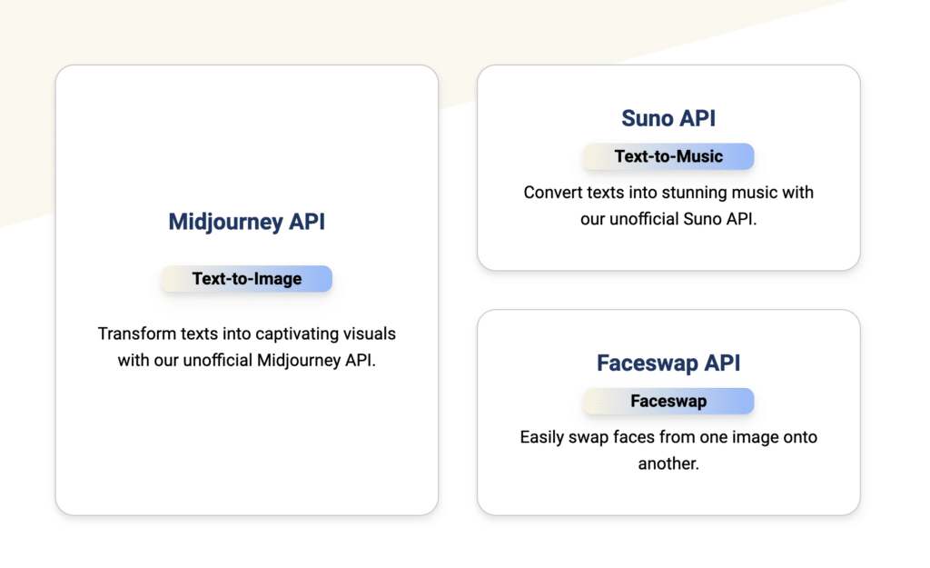 Inoffizielle APIs für KI-Modelle mit PIapi (Midjourney, Luma, Suno) 1