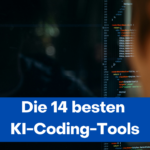 Artikelbild mit Code-Editor im Hintergrund und einer blauen Überschrift.