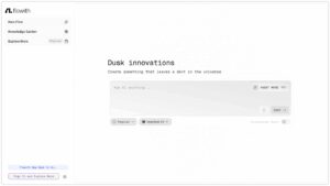 Flowith 2.0 - Kollaboriere effektiv mit AI Screenshot