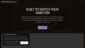 Marey: AI-Video für Filmemacher Screenshot